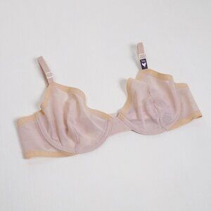 nwt VS sexy illusions luxe logo mesh plunge bra